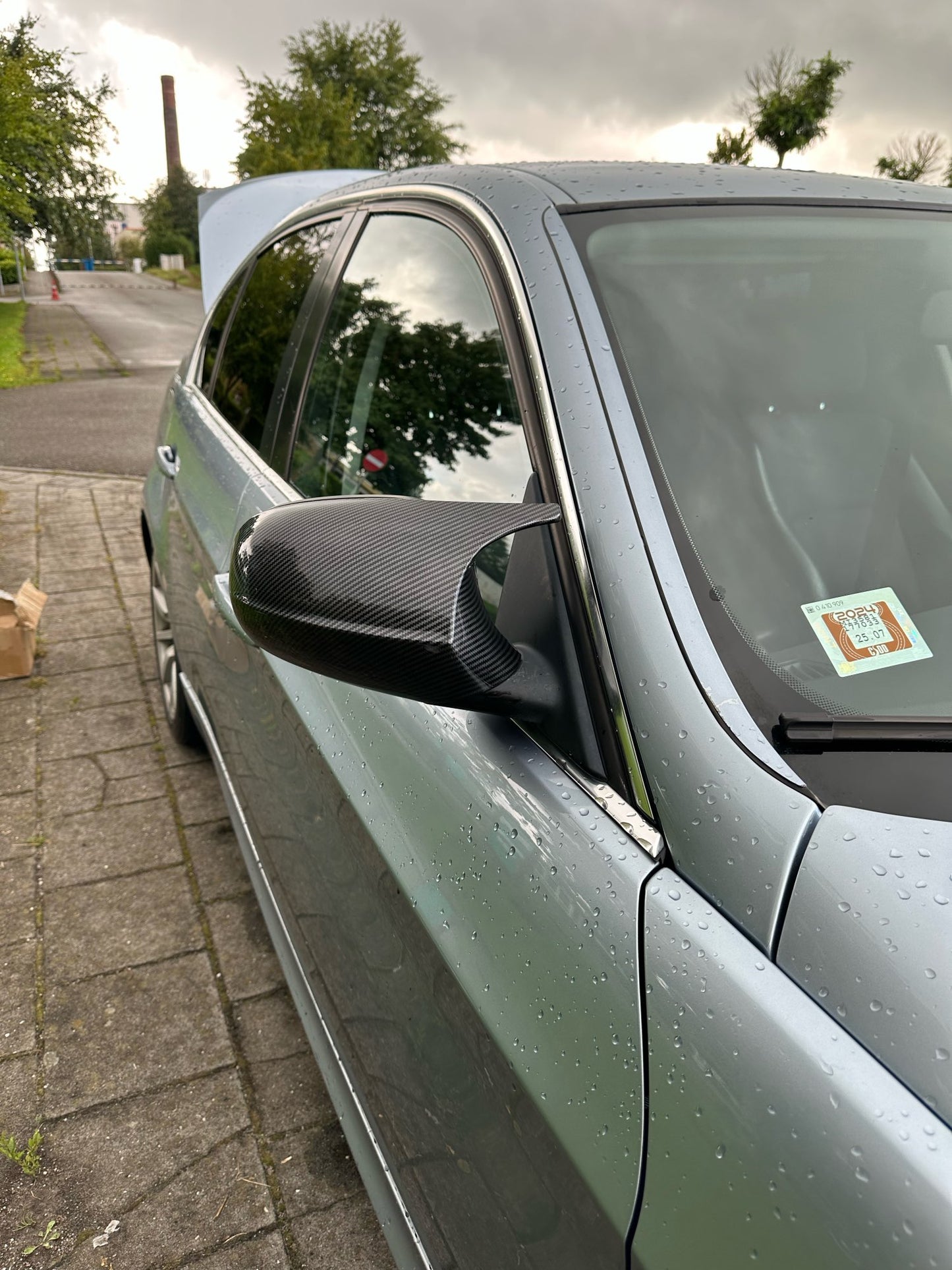 Coques de rétroviseurs style 1M ou M3 en peinture carbone modèle pré lci E81 e82 e87 e88 e90 e90 e92 e93