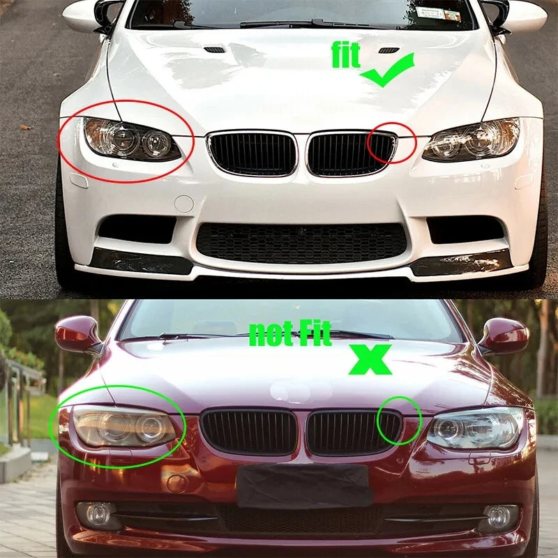 Grelhas Duplas BMW E92 E93 2008-2013 lci