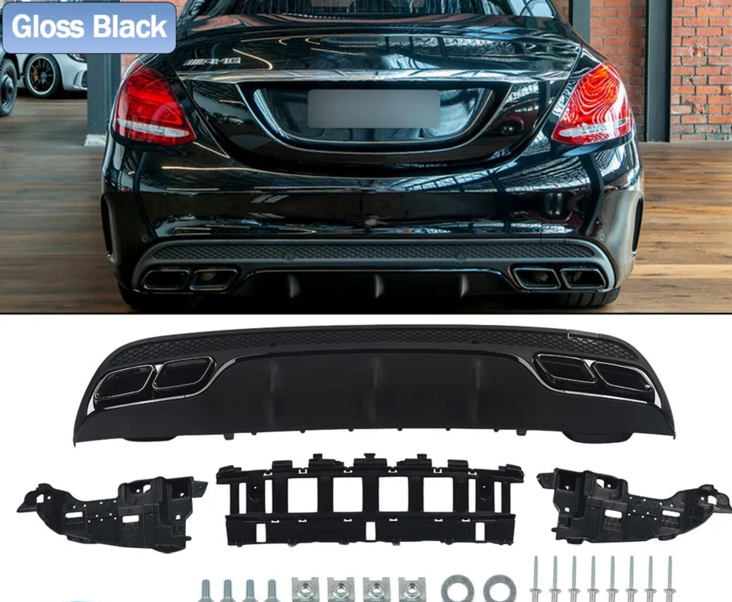 Kit c63 Mercedes Classe C w205 carrinha ou carro