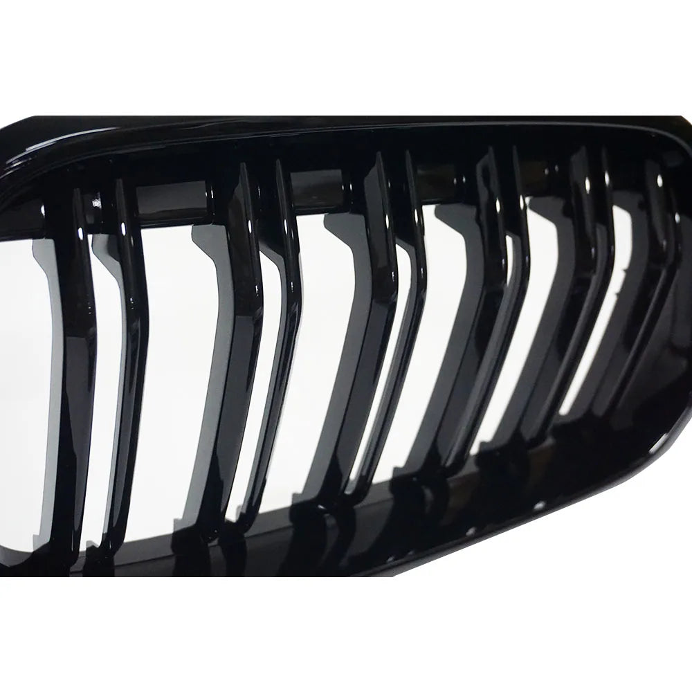 Grelha Dupla BMW X2 F39 18-21
One Set Front Bumper Kidney Grille Dual Line 2 Slats Trim Strip For BMW X2 F39 18-21 Gloss Black Racing Grills Car Replacement