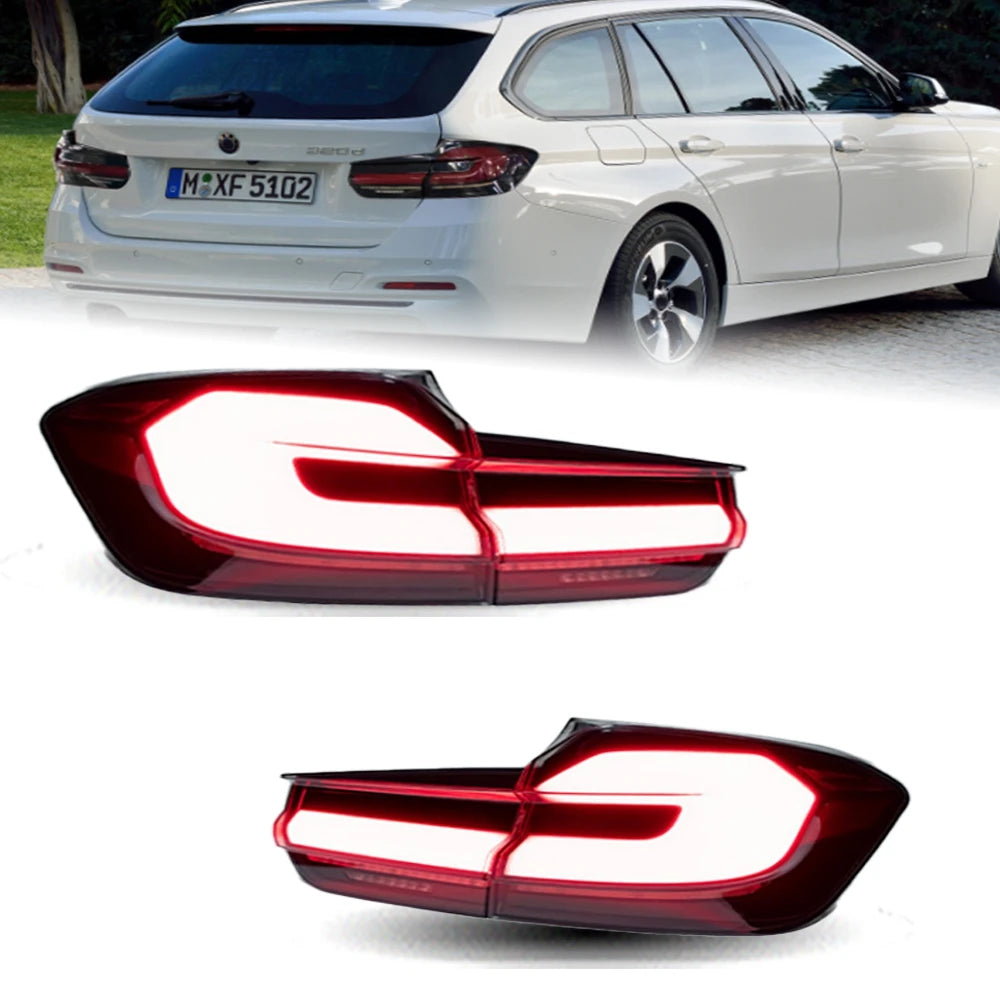Farois traseiros BMW F31 LED 3D
Taillights For BMW Station wagon F31 2013-2019 320i 328i 330i LED Tail Lamp DRL Dynamic Turn Signal Reverse Auto Accessories