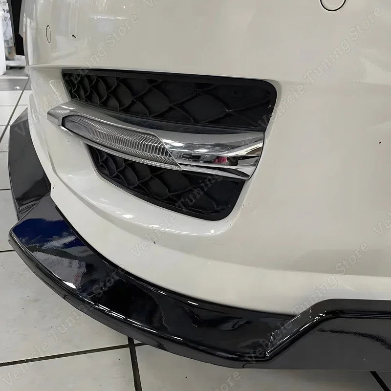 Lip Frontal Mercedes w204
3Pcs Front Bumper Splitter Diffuser For Mercedes Benz W204 S204 Facelift C200 C260 C300 2011-2014 Front Lip Spoiler Accessories
