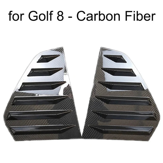 2 Peças para vidros VW golf
2PCS Car Rear Window Shutter Cover Trim for VW GOLF 6 GOLF 7 GOLF 7.5 GOLF 8 MK7/7.5/8 GTI GTD R Window Louver Side Vent Trim