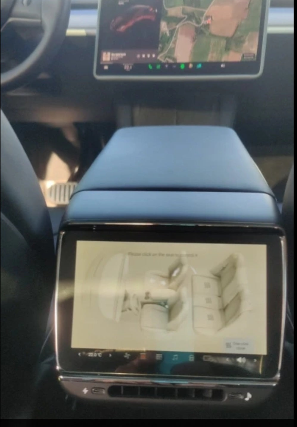 Monitor traseiro e ar condicionado para Tesla Modelo 3 e Y
for Tesla Model 3/Y NEW 7.2” Rear Entertainment & Climate Control Display Android 12.0 Tesla Model Y 2023 Accessories