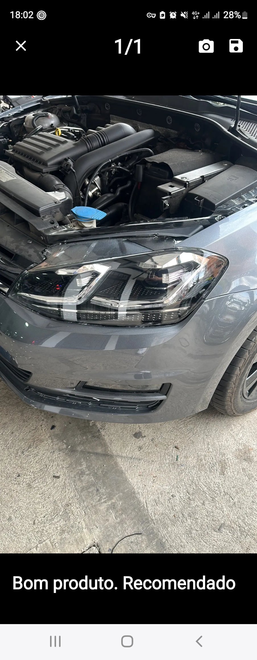 Adaptateurs pour phares bi-xénon Vw GolF 7 ou 7.5