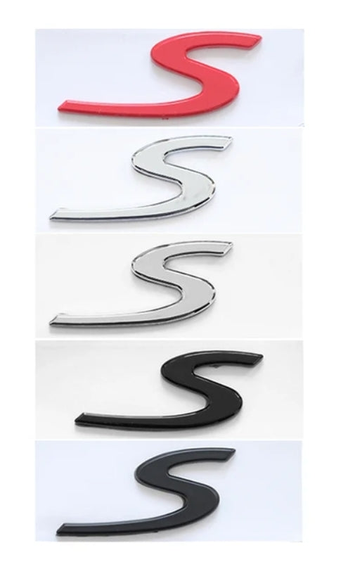 Lettre S porsche macan Cayyene Carrera