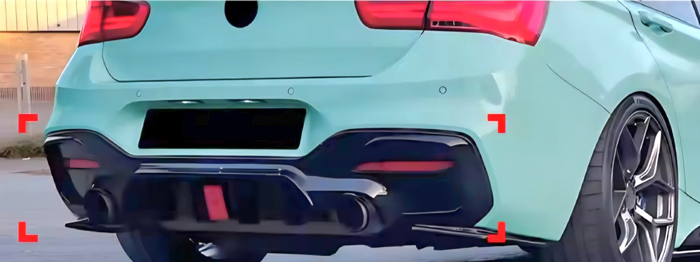 135i diffuseur avec butée f1 bmw f20 lci