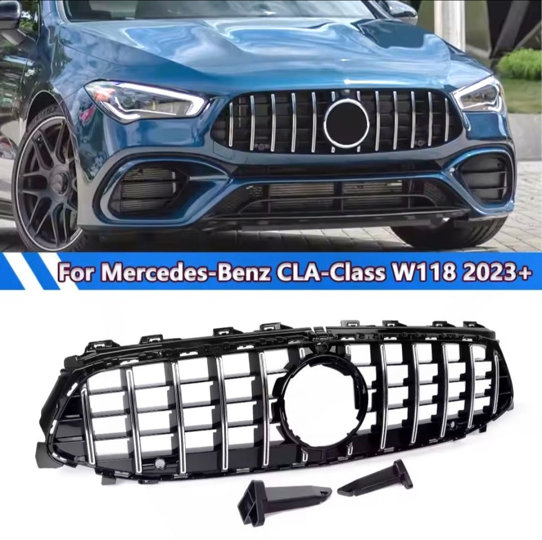 Grelha gtr Mercedes Cla w118 apartir 2023 cromada