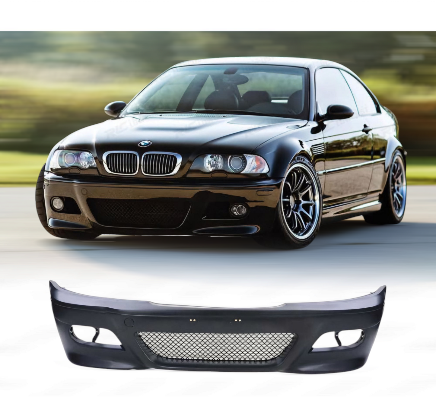 Kit M3 carroçaria Bmw E46 versão Sedan 4 portas