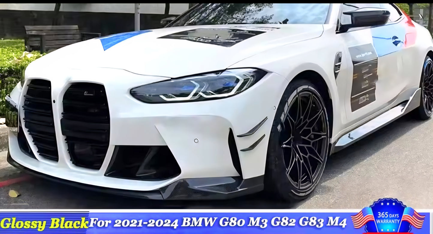 Laminas laterais embaladeiras Bmw G80 M4 G83 G82 M3
