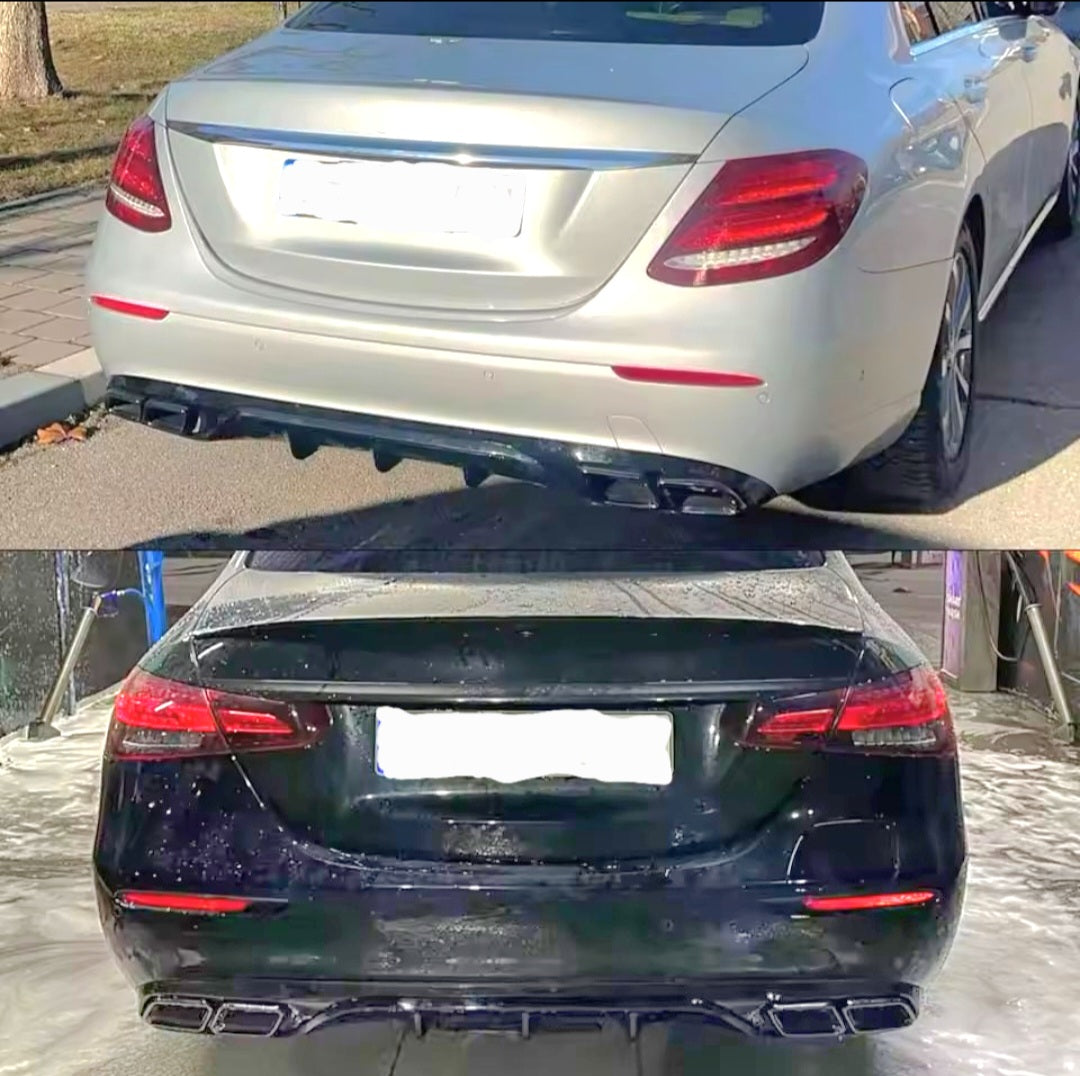 Kit Desportivo estilo E63 Mercedes W213 Para-choques Versão normal