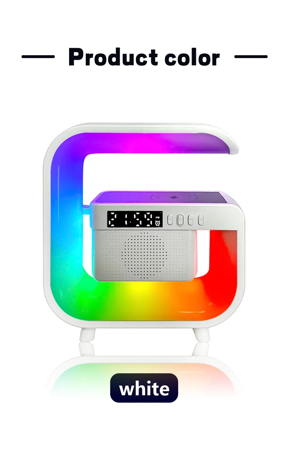 Relógio com Bluetooth multicolores