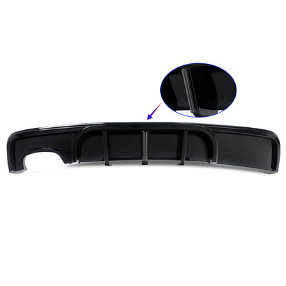 Difusor M PERFORMANCE com stop F1 BMW E82 E88 apenas para-choques M