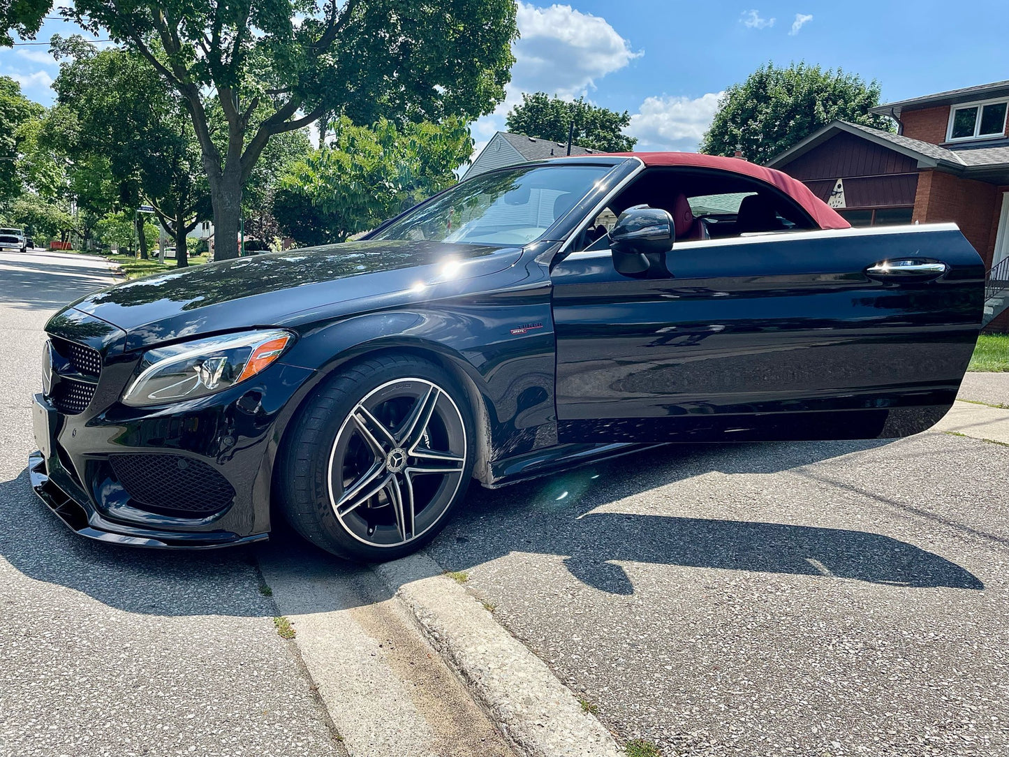 Lip frontal Mercedes w205