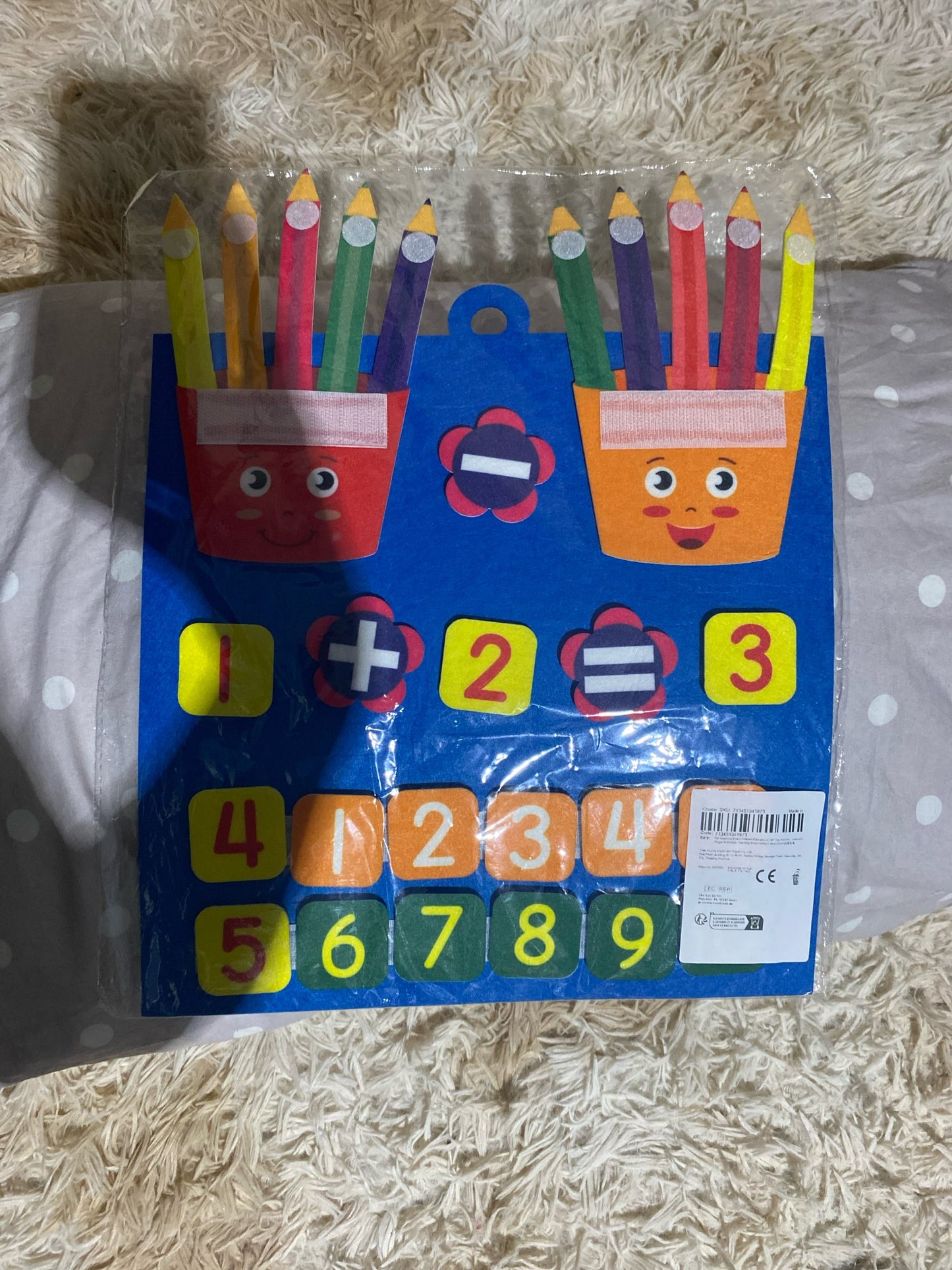 Jouet pour que les enfants apprennent à faire les mathématiques