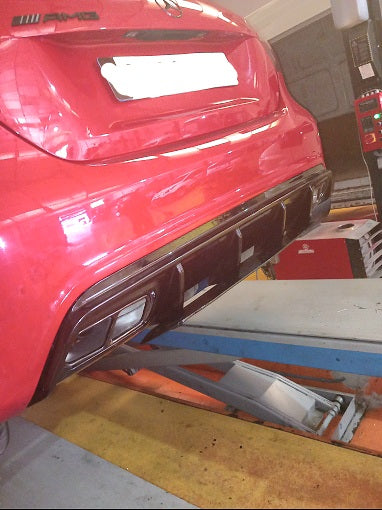 Kit completo difusor ponteiras A45 Mercedes w176