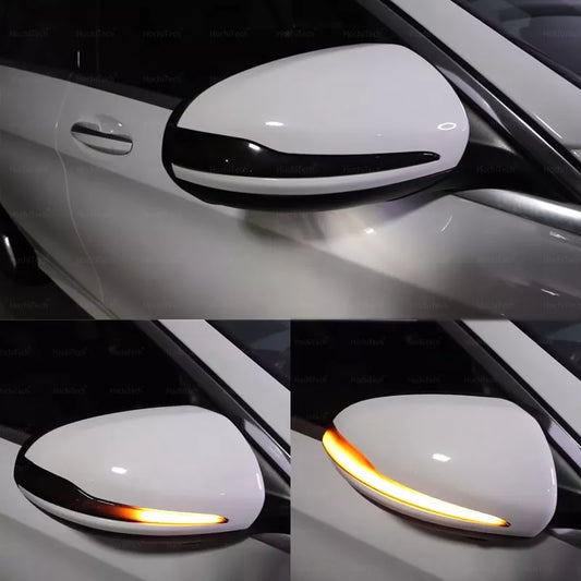 Piscas dinâmico espelho Mercedes w205 ,Glc,w213,w253