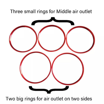 Kit aros ventilação Mercedes w176 ou w117