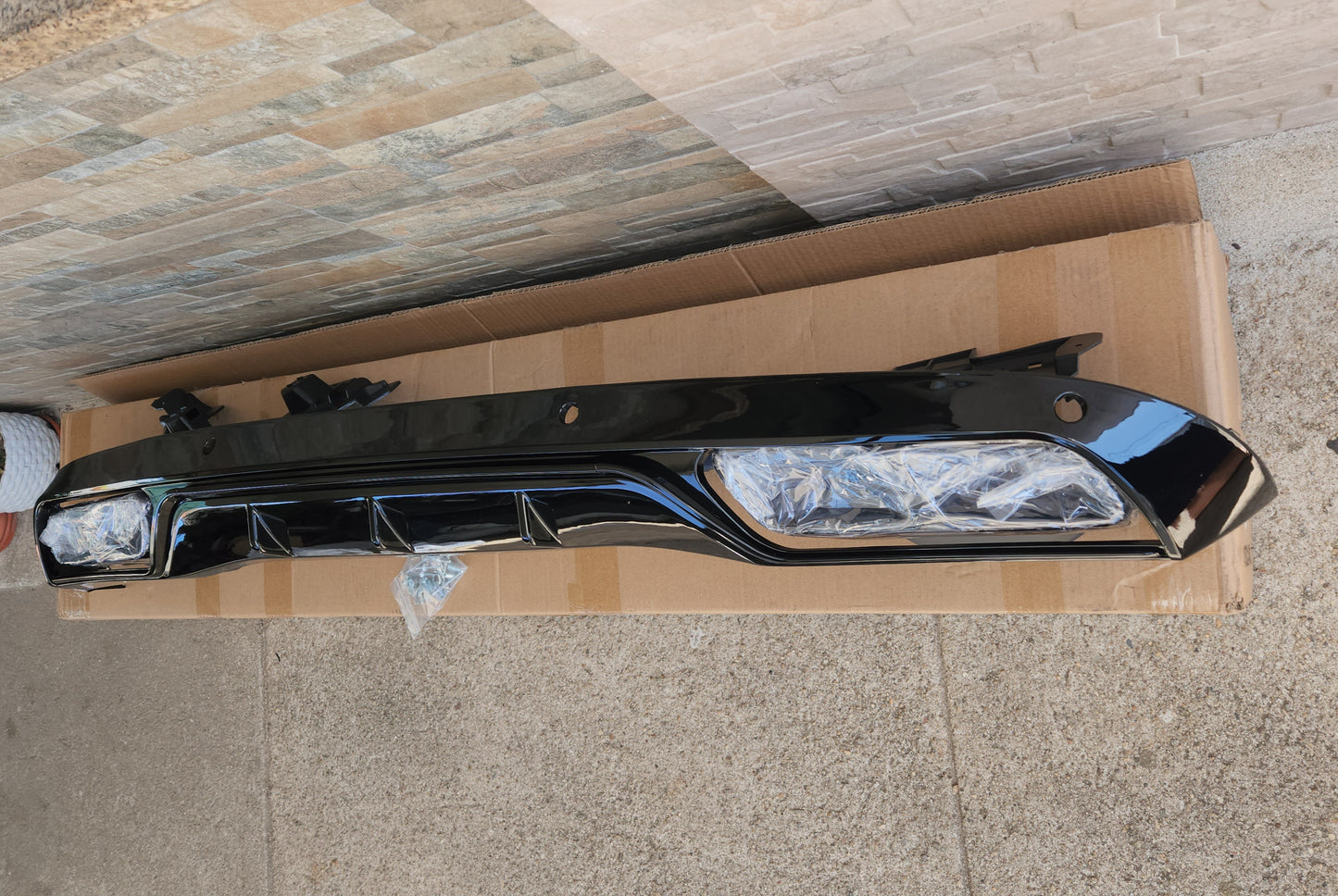 Kit c63 para para-choques sem ser Amg w205 carro ou carrinha