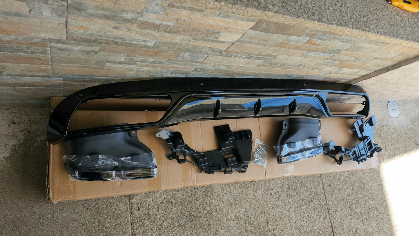 Kit c63 para para-choques sem ser Amg w205 carro ou carrinha