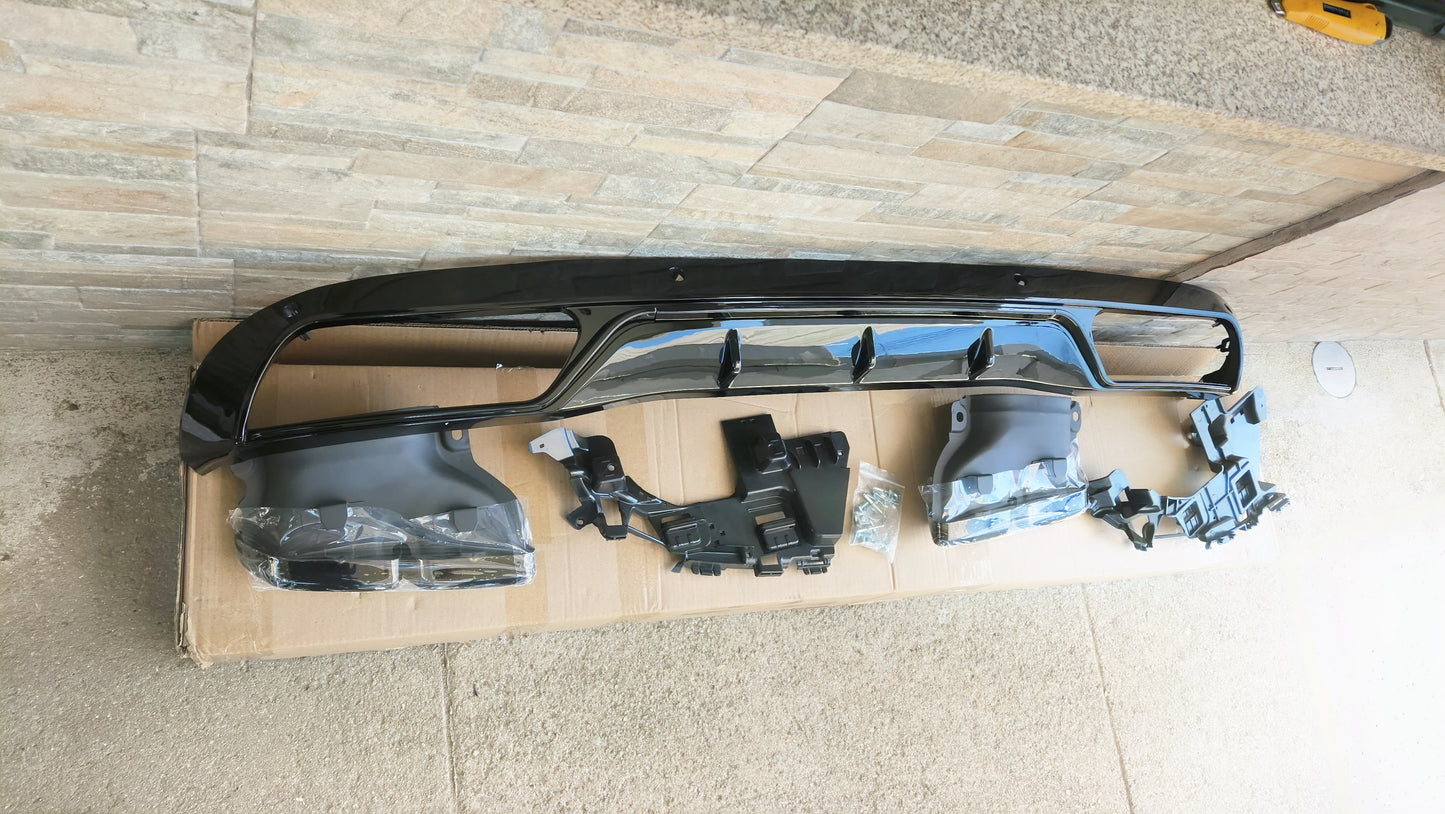 Kit c63 para para-choques sem ser Amg w205 carro ou carrinha