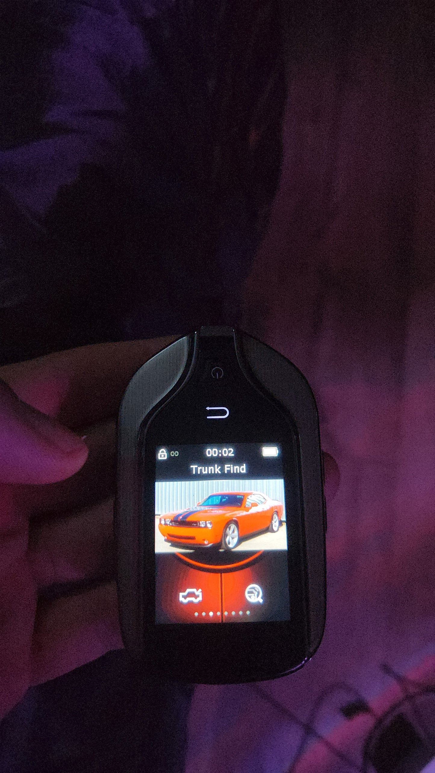 Clés LCD de marque de voiture