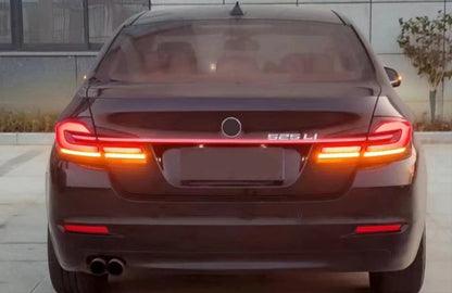 Faróis traseiros Luzes 3D Com Possibilidade stop  BMW SERIE 5 F10 F18 2010-2016 

Car Accessories Tail Lamp for BMW SERIE F10 F18 Tail Lights 2010-2016 LED Tail Light  DRL Brake Reverse automotive
