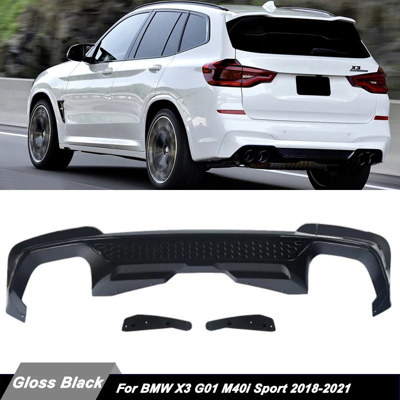 Difusor BMW x3 G01 kit M 2017 a 2020