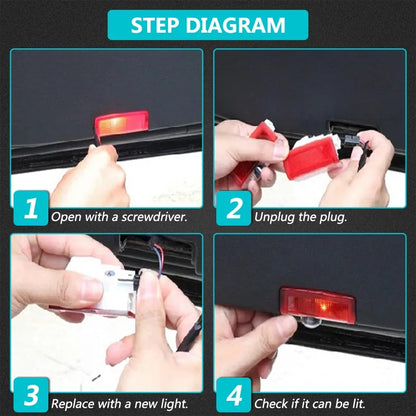 Kit luzes portas w176 ou w117