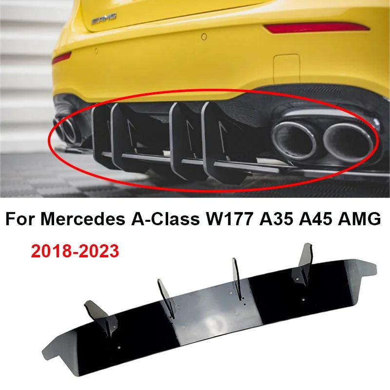 Diffuseur arrière divisé A45 Mercedes W177