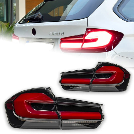 Faróis Traseiros 3D BMW F31 SÉRIE 3 

 Tailligt for BMW F31 3 Series Touring LED Tail Light 2013-2018 3D Rear Lamp 320D 330D Upgrade Design DRL Accessories