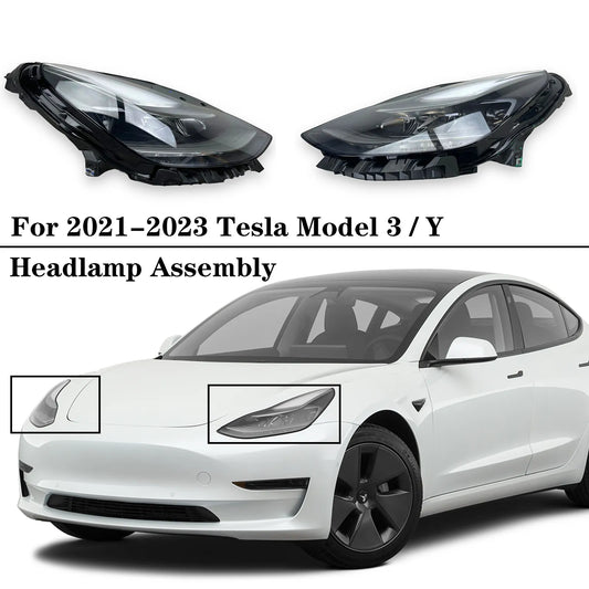 Farol Tesla Esquerdo ou Direito

New Car Headlamp Assembly For 2021-2023 Tesla Model 3/Y Headlight Front Lamp Headlamp LH 1514952-00-C RH 1514953-00-C