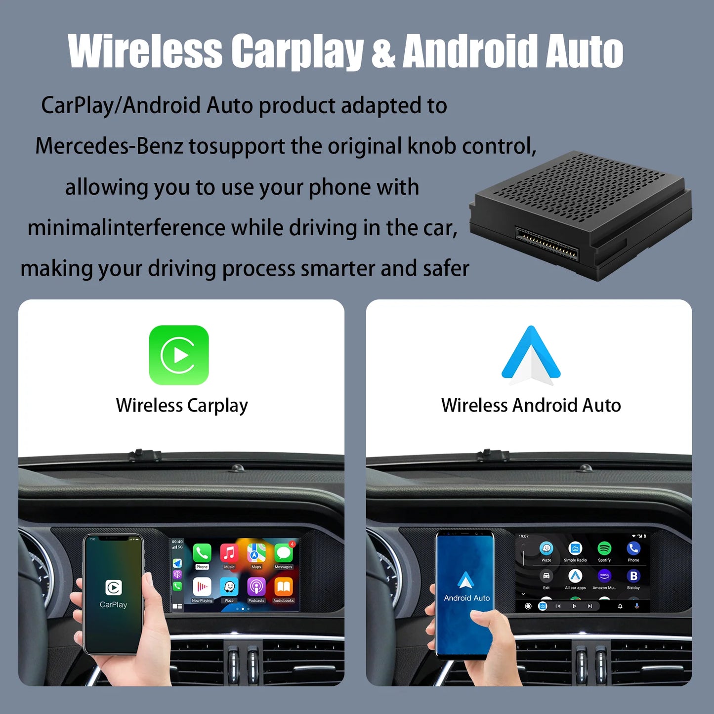 Module activateur Becker Carplay Mercedes Benz ABCE CLA GLA GLK ML Sprinter NTG 4.5 Becker

 Carplay sans fil adapté au Module Becker NTG4.5 de Mercedes Benz ABCE CLA GLA GLK ML Sprinter