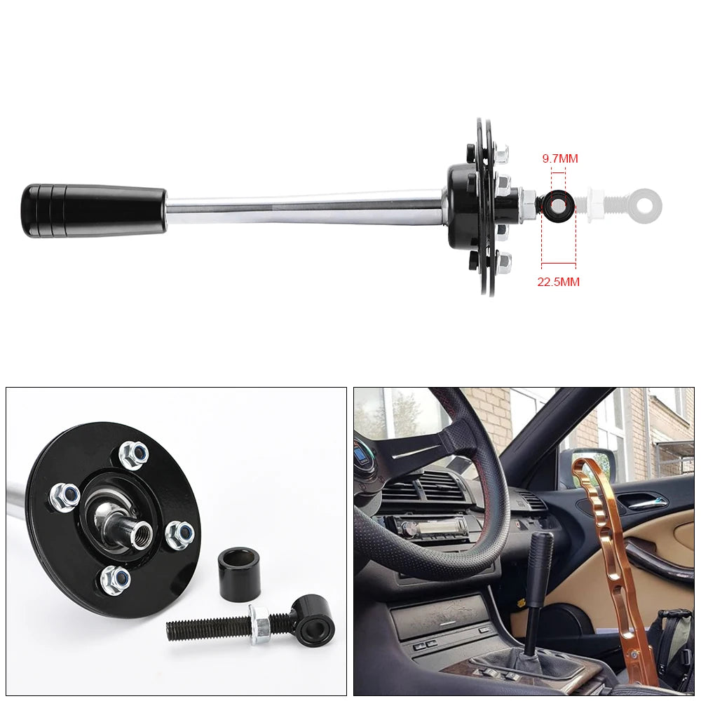 Drift Tuning Adjustable Short Shifter Lever with Knob Kit For 85-10 BMW E30 E36 E46 E34 E39 E6x Z3