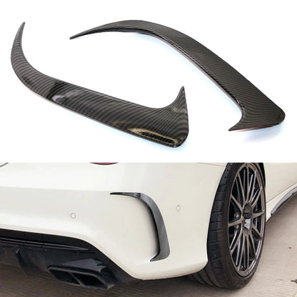 Slits Par-Choques Traseiro Mercedes Cla W117 Apenas Para-Choques AMG

For Mercedes-Benz CLA 45 AMG W117 250 200 2014-2018 Gloss Black ABS Rear Bumper Lip Spoiler Canards Vents Free Shipping