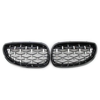 Grelha Diamante BMW E60 E61 5 Series 2003-2009

Car Racing Grill For BMW E60 E61 5 Series 2003-2009 Diamond Front Kidney Grille Meteor Style Grill Chrome Auto Accessories