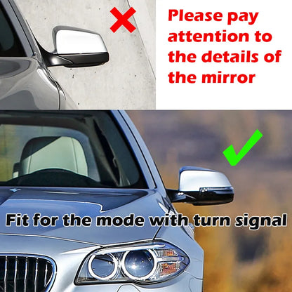 Housses de rétroviseurs Bmw F10 F11 AVEC INDICATEUR DE MIROIR

 Couvercle de rétroviseur latéral adapté à la BMW série 5 F10 F11 F18 LCI 2014 – 2017 F07 F12 F06 F01, accessoires de voiture