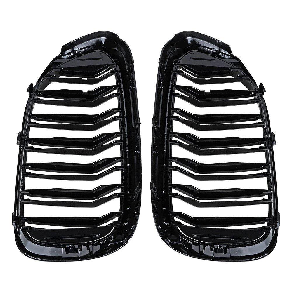 Grelha Dupla

Front Bumper Kidney Grille Grill For BMW G30 G31 5 Series 525I 530I 540I 550I M5 With M-Performance Black Line Kidney Matt Black