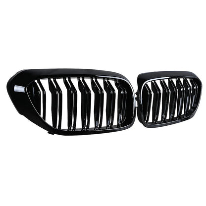 Grelha Dupla

Front Bumper Kidney Grille Grill For BMW G30 G31 5 Series 525I 530I 540I 550I M5 With M-Performance Black Line Kidney Matt Black