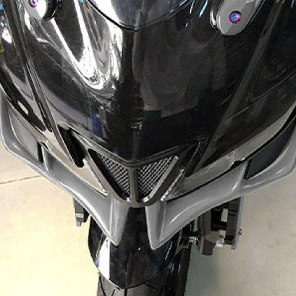 Couvercle d'entrée d'air de phare de moto, couvercle en maille en alliage d'aluminium, protecteur d'entrée d'air pour accessoires Yamaha R15 V3 2018 – 2020