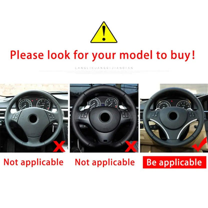 Cache central de volant BMW E81 E82 E87 E88 E90 E91

 Autocollant de couverture de cadre de volant de voiture en Fiber de carbone ABS, pour BMW série 3 E90 05-12 et BMW série 1 E87 04-11, accessoires de voiture