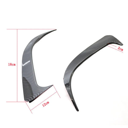 Slits Par-Choques Traseiro Mercedes Cla W117 Apenas Para-Choques AMG

For Mercedes-Benz CLA 45 AMG W117 250 200 2014-2018 Gloss Black ABS Rear Bumper Lip Spoiler Canards Vents Free Shipping