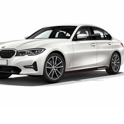 Autocollants de seuil

 Autocollants à rayures latérales de voiture, 2 pièces, autocollants de Performance M pour BMW F30 F31 M paquet 328i 335i 320i série 3 2011 – 2021, accessoires