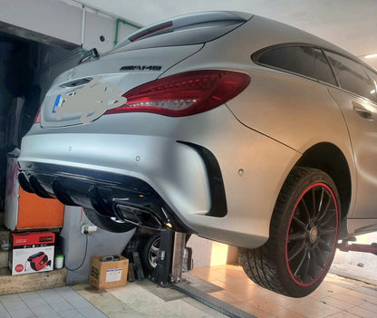 Kit completo  Mercedes W117/cla difusor ponteiras todos acessórios Tipo CLA45