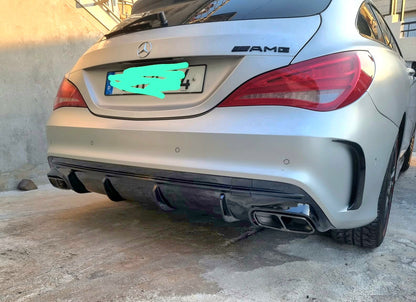 Kit completo  Mercedes W117/cla difusor ponteiras todos acessórios Tipo CLA45