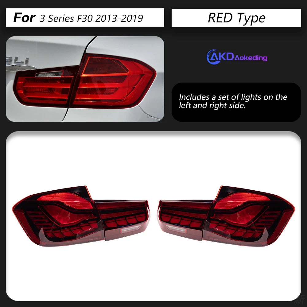 Faróis 3D BMW F30 LED 2013-2018 F35 F80

Car Lights for BMW F30 LED Tail Light 2013-2018 F35 F80 Rear Lamp M4 Design DRL Signal