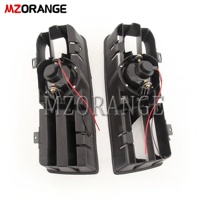 Kit Grelha Faróis Nevoeiro  VW Golf 4 MK4 GTi TDI 1997 1998-2006

Fog Lights LED Headlight for VW Golf 4 MK4 GTi TDI 1997 1998-2006 DRL Fog Lamp cover Racing Grill Lamp grille accessories