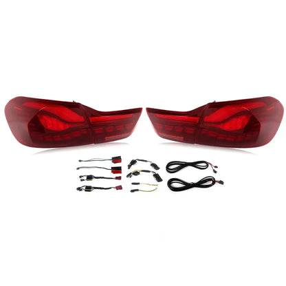 Faróis GTS Tail Lights FOR BMW 4 Series M4 F32 F33 F36 F82 F83 2013-2020 Rear Running Reverse Dynamic Turn Signal Lamp