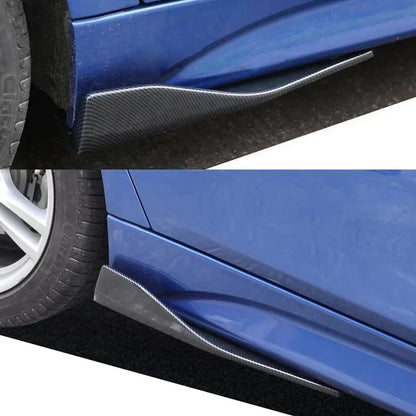 Splits Embaladeiras Universais

1 Pair Car Rear Bumper Lip Trim Protector Car Side Skirt Cover Car Corner Bumper Guards with screws Universal Fit