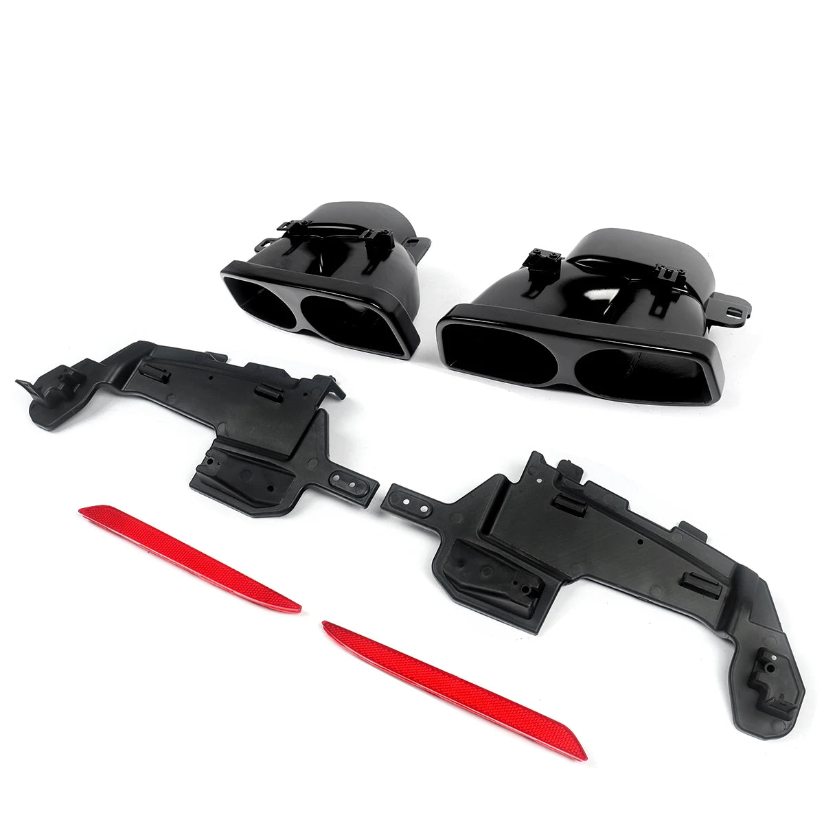 Kit Completo c63 com Stop Tipo F1 em Carbono Aquaprint Mercedes W213

E63 AMG Style Rear Diffuser Exhaust for Mercedes E Class W213 Sedan 2013-20 Carbon Look